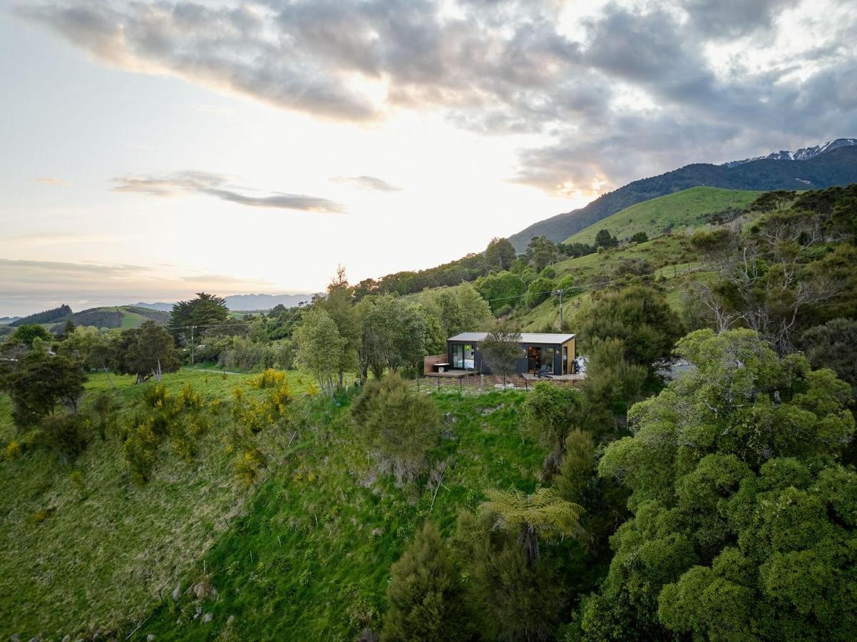 Hapuku River Terrace A Eco Tiny House Escape Kaikoura Eksteriør billede